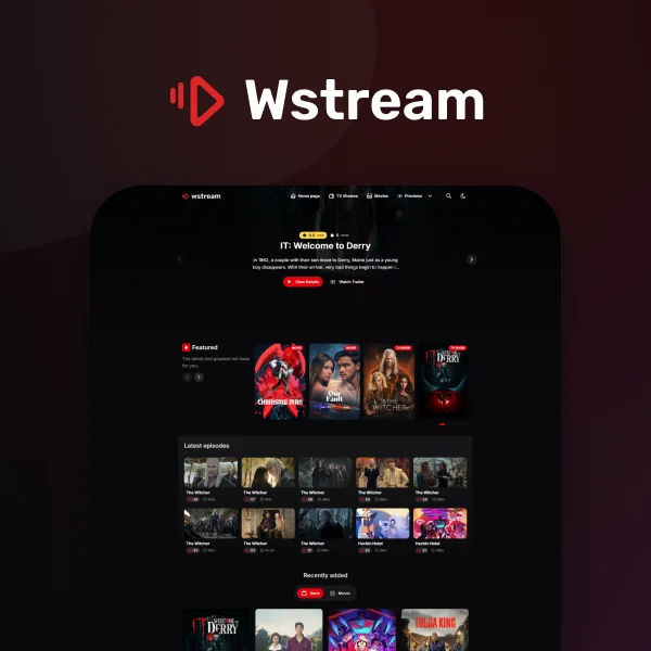 WStream – Tema wordpress